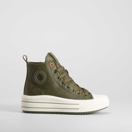 Deportiva alta kaki REFRESH