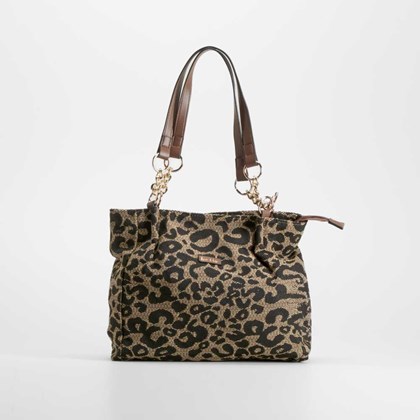 Bolso asas cadena leopardo PICCOLA PIU