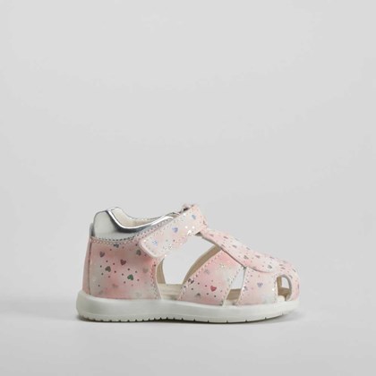 Sandalia cerrada bebé blanca BACHE