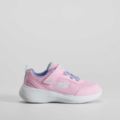 Deportiva stepz bebé rosa SKECHERS