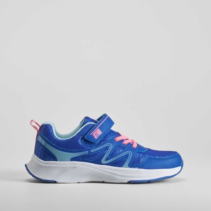 Deportiva running brillo azul UTWO