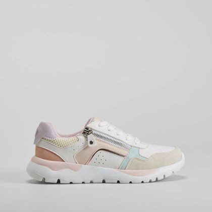 Deportiva confort blanca y multicolor COMFEET