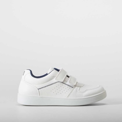 Deportiva velcro blanca UTWO