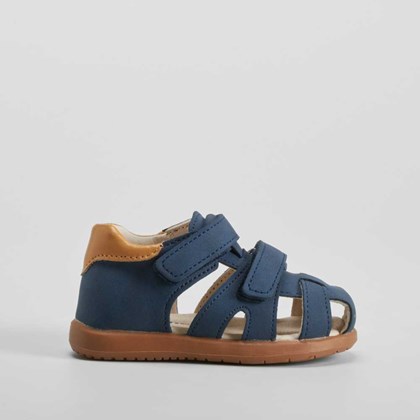 Sandalia cerrada bebé azul BACHE