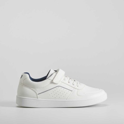 Deportiva blanca y azul UTWO