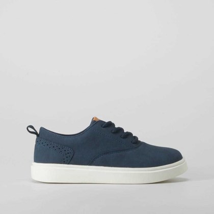 Blucher cordón azul marino SEVEN FIVE