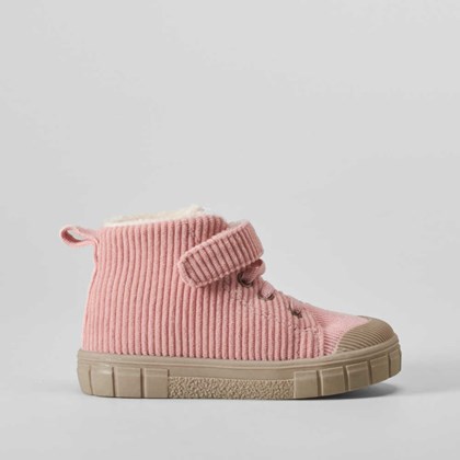 Botín pana bebé rosa BACHE