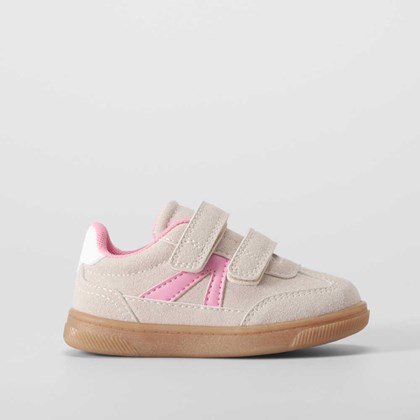 Deportiva velcro bebé beige BACHE