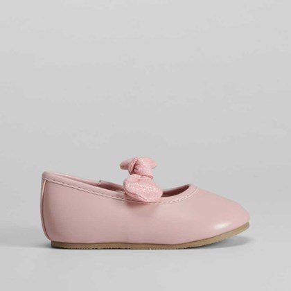 Bailarina bebé beige lazo BACHE