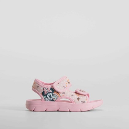 Sandalia velcros dibujos azul MINNIE