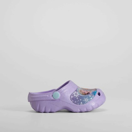 Zueco de playa morada FROZEN