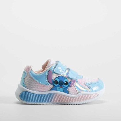Deportiva luces azul STITCH