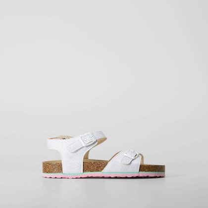 Sandalia bio efecto sirena plata OH GIRL!