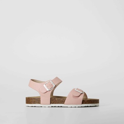 Sandalia bio plana brillo rosa OH GIRL!