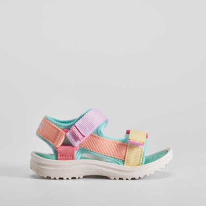 Sandalia deportiva verde multicolor OH GIRL