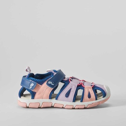 Sandalia deportiva rosa y azul OH GIRL