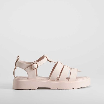 Sandalia plataforma rosa OH GIRL