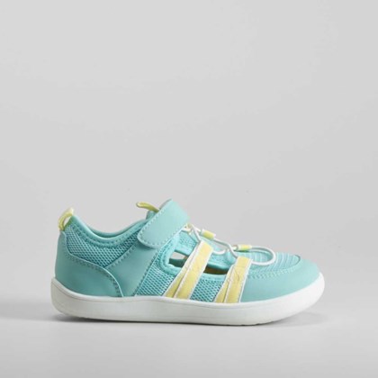 Sandalia deportiva barefoot verde COMFEET KIDS