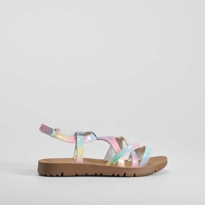 Sandalia de tiras multicolor OH GIRL