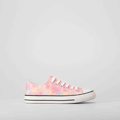 Zapatilla lona casual tie dye multicolor OH GIRL!