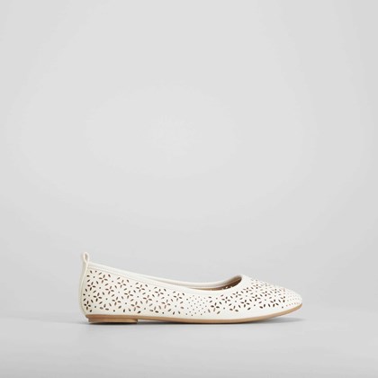 Bailarina perfos blanca OH GIRL!