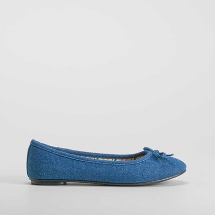 Bailarina denim azul OH GIRL