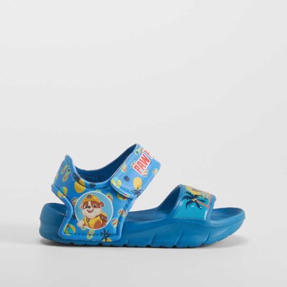 Sandalia de playa azul PATRULLA CANINA