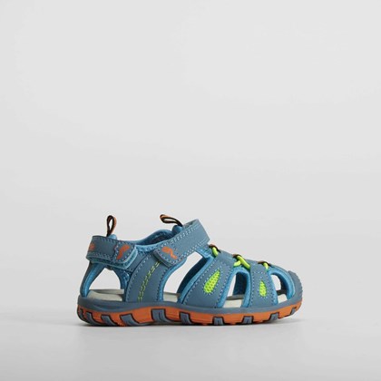 Sandalia deportiva cierre tira azul BACHE