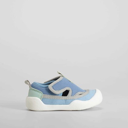 Sandalia velcro bebé azul COMFEET BABY