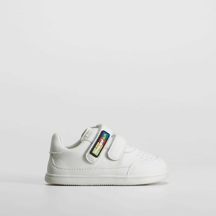 Zapatilla deportiva barefoot bebé blanca BEPPI