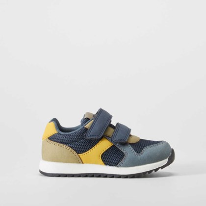 Deportiva retrorunning bebé azul BACHE