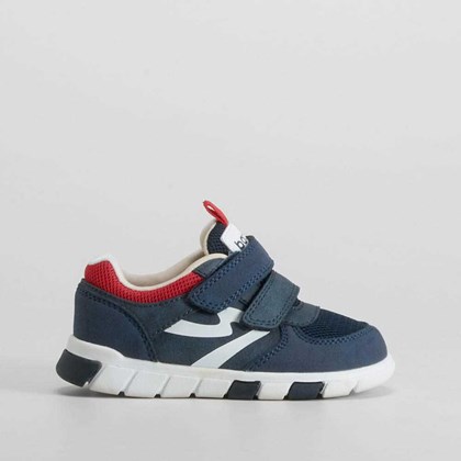 Zapatilla azul deportiva bebé BACHE