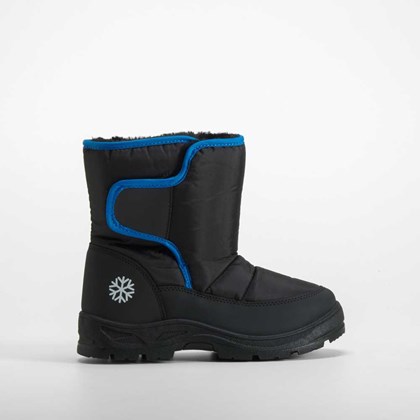 Bota nieve ribete azul UDOK