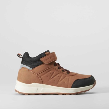 Botín montaña casual infantil marrón SEVEN FIVE