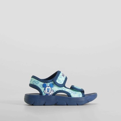 Sandalia velcros dibujos azul MICKEY
