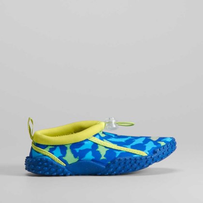 Zapatilla aquashoe azul cordón COCONUT