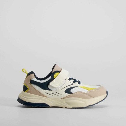 Sneaker velcro blanca SEVEN FIVE