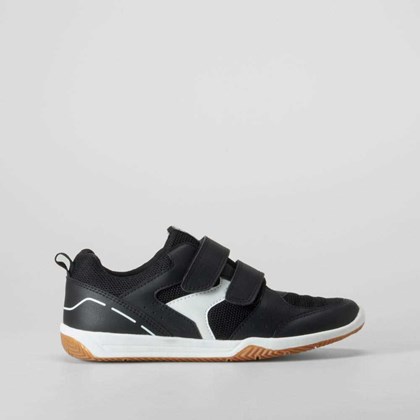 Deportiva negra velcro SEVEN FIVE