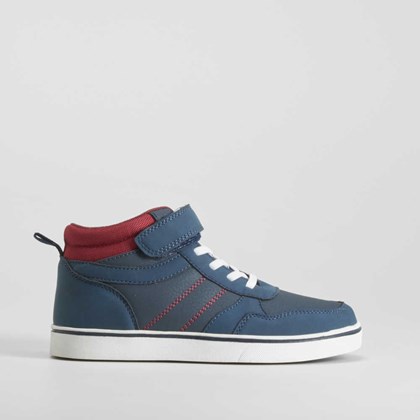Deportiva alta azul SEVEN FIVE
