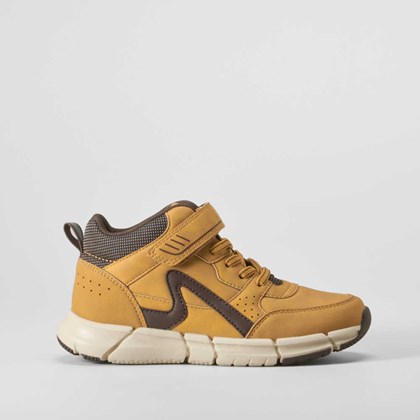 Deportiva alta casual juvenil marrón SEVEN FIVE