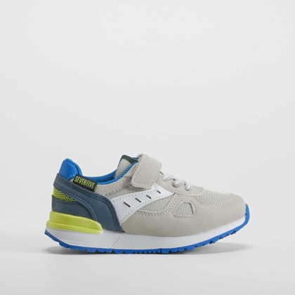 Retrorunning velcro en gris SEVEN FIVE