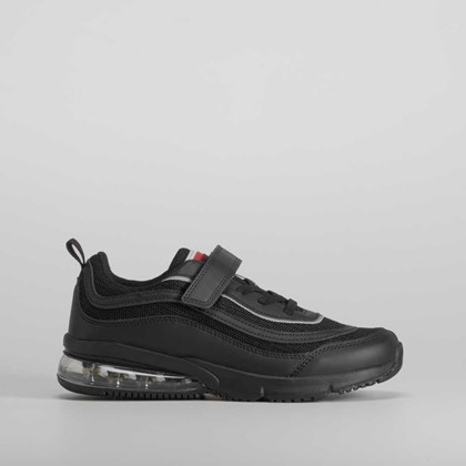 Zapatilla deporte negra burbuja SEVEN FIVE
