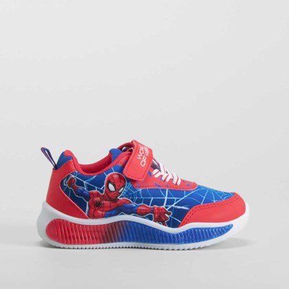Deportiva luces azul y roja SPIDERMAN