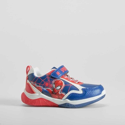 Deportiva de luces azul SPIDERMAN