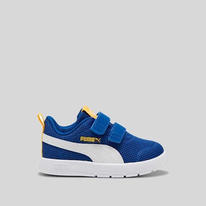 Deportiva courtflex bebé azul PUMA