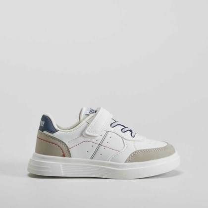 Zapatilla casual infantil blanca SEVEN FIVE