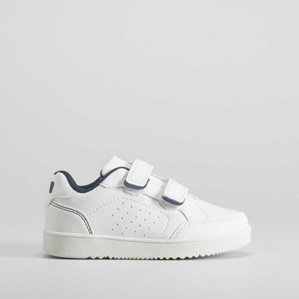 Tenis básico blanco y azul UTWO