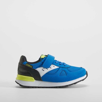 Retrorunning velcro en azul SEVEN FIVE
