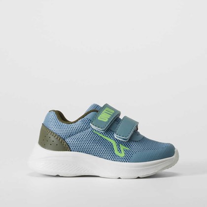 Deportiva verde velcro bebé UTWO