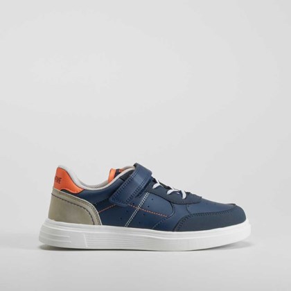 Zapatilla casual juvenil azul SEVEN FIVE